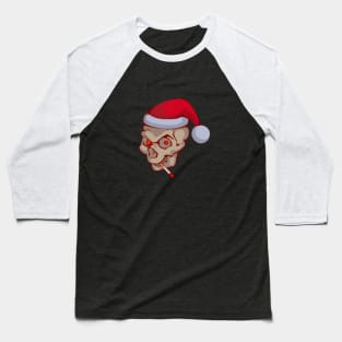 Christmass Skull! Baseball T-Shirt